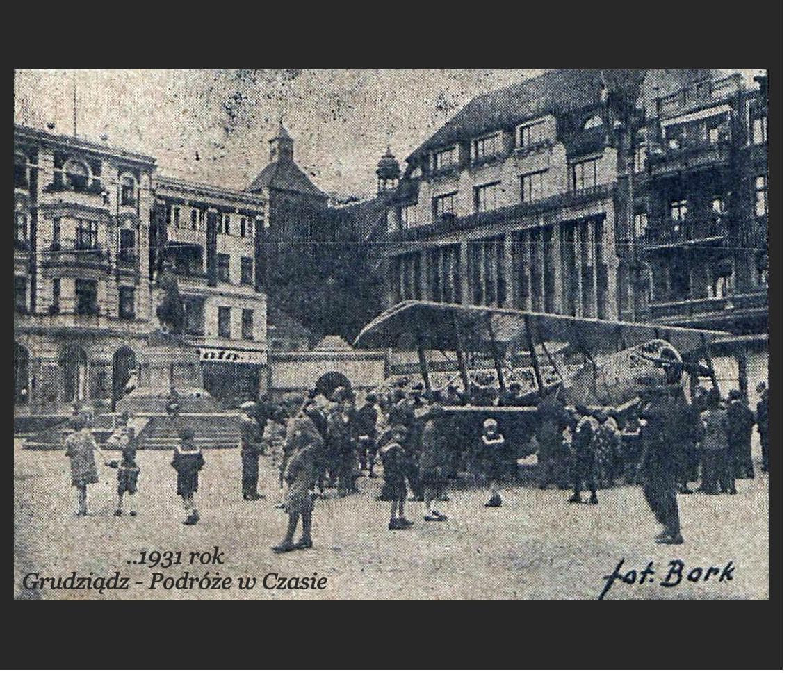 Samolot na Rynku — 1931